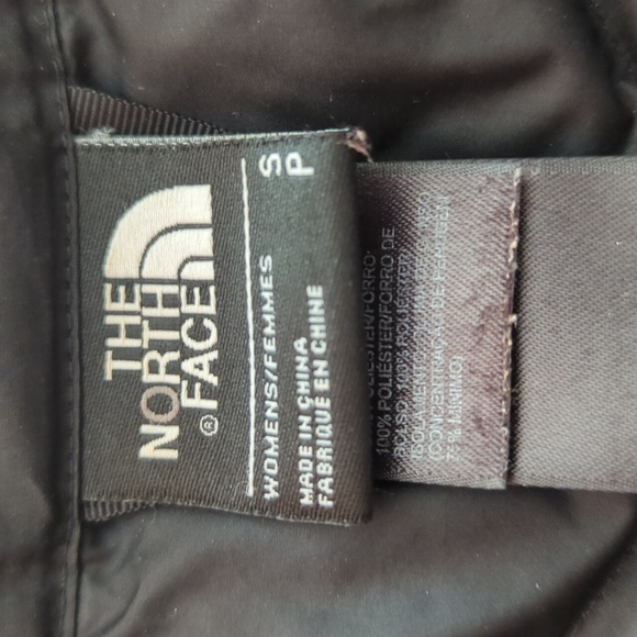 The North Face 550 Flare Goose Down Black Zip Jacket Size SP - Picture 13 of 16